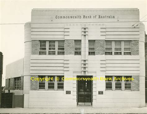Sydney Art Deco Heritage Commonwealth Bank Gladesville