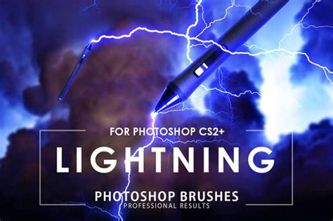 Lightning Photoshop Brushes That You Could Use In Your Projects