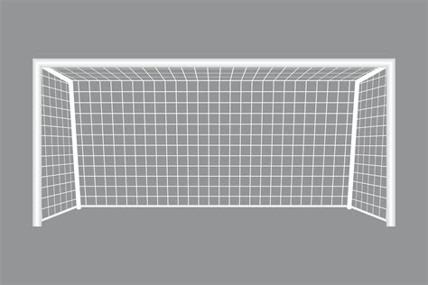 Soccer Goal Isolated 1263892 Vector Art At Vecteezy