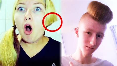 10 Worst Haircut Fails On Youtube Funny Haircuts Caught On Camera Chaos Youtube