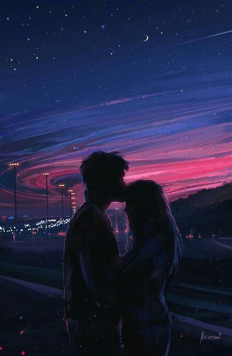 Aesthetic Couple Anime Wallpapers Wallpaper Cave