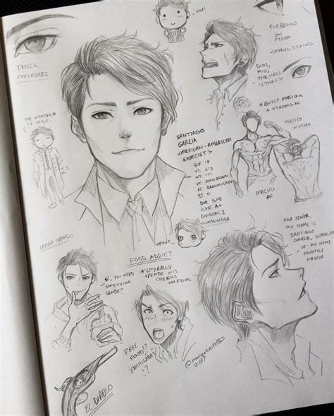 Creating A Male Character Artist Mangakaua983 Illustration