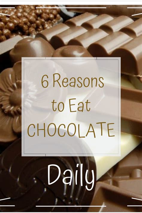 6 Reasons To Eat Chocolate Daily Andy Salí