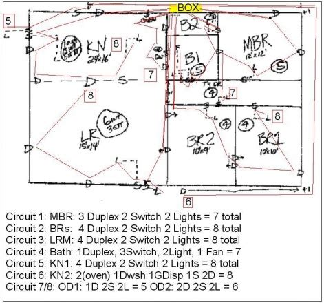 Well there are some standard practices that you have to keep in mind while you draw. Correct Wiring Diagram For 1 Story House - Electrical - DIY Chatroom Home Improvement Forum