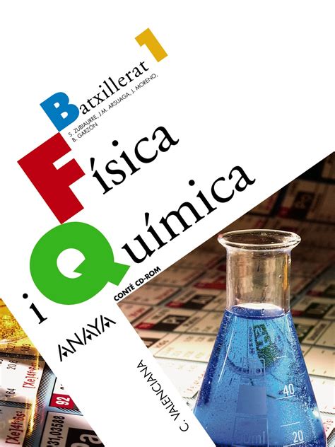 Libro Física Y Química 1º Bachillerato Anaya Recursos1clic