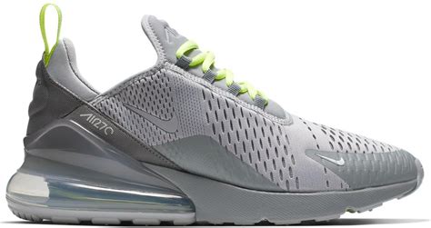 Nike Air Max 270 Wolf Grey Volt In Gray For Men Lyst