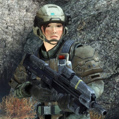 See Women Serve On The Front Lines Even Against The Covenant Halo Armor Cortana Halo