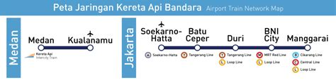 Rute Kereta Bandara Soekarno Hatta Dan Stasiun Yang Dilewati