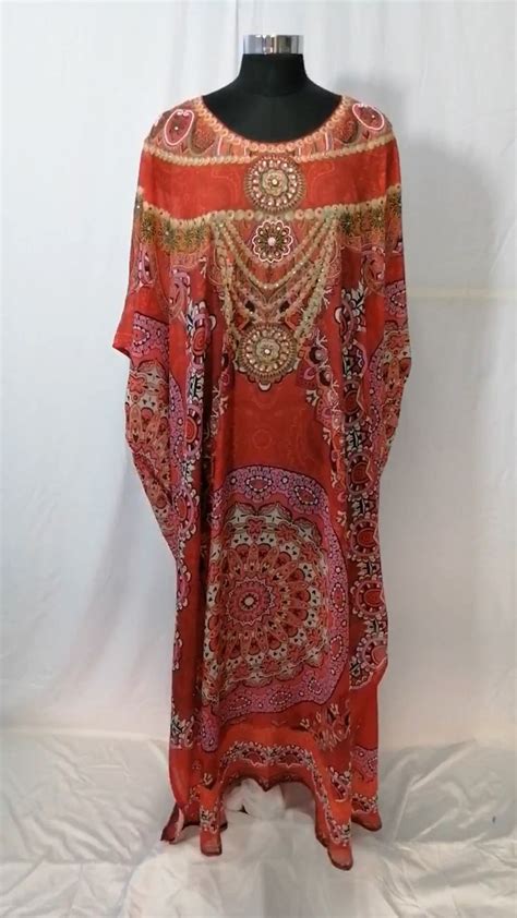 Elegant Kaftan Beach Party Kaftan Silk Caftan Beautiful Kaftan Etsy Video Video Dresses