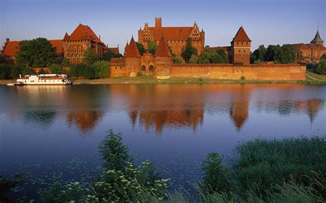 Malbork Castle In Poland