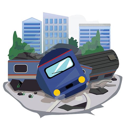 Royalty Free Train Derailment Clip Art Vector Images And Illustrations