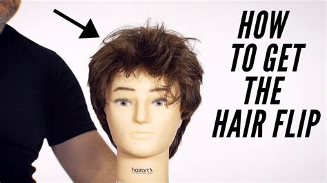 How To Get Your Hair To Flip Up In The Front Thesalonguy Youtube