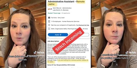 Woman Says She Was Tricked Into Applying For Non Remote Jobs