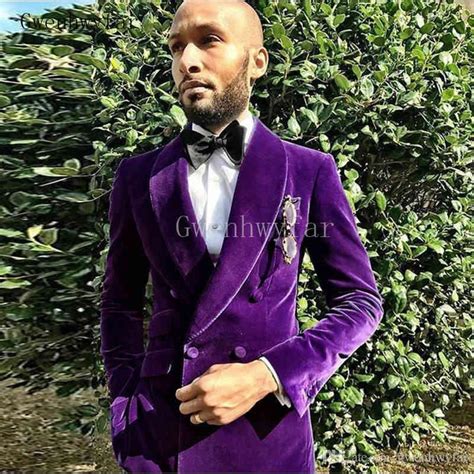 2020 popular 1 trends in men's clothing, apparel accessories, home & garden, novelty & special use with mens purple suits men and 1. 2018 Latest Designs Purple Velvet Men Suit Custom Made ...