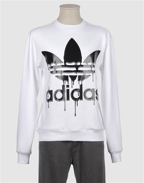 Jeremy Scott For Adidas Sweatshirt In White For Men Lyst