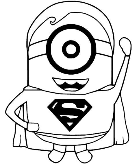Minion Coloring Pages Coloring Pages For Kids And Adults