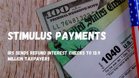 Irs Sends Refund Interest Checks To 139 Million Taxpayers Youtube