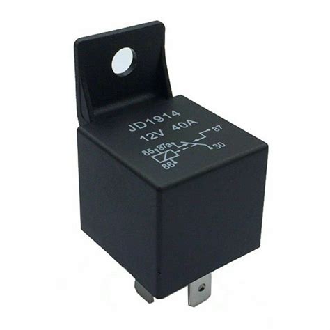 12v Automotive Changeover Relay 40a 5 Pin Spdt With Socket Jd1914