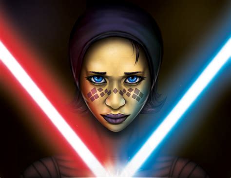 Clone Wars Portraits Barriss Offee By Pacmanfire On Deviantart