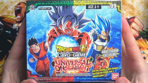 The legendary assassin hit, super saiyan blue. Dragon Ball Super Card Game | UNIVERSAL ONSLAUGHT BOOSTER ...