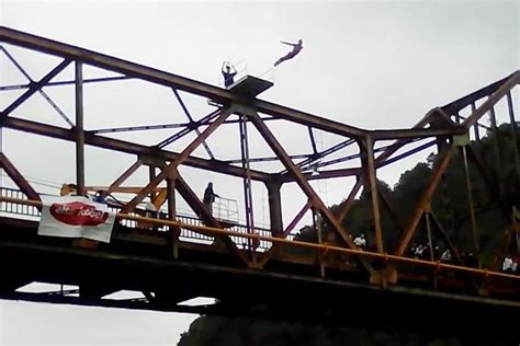 Tragic Athlete Dies Jumping Off Bridge Into River 65ft Below During