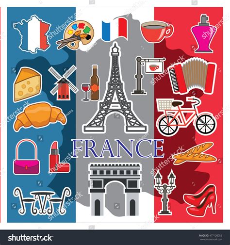 French Object Stock Vector Royalty Free 477126052 Shutterstock