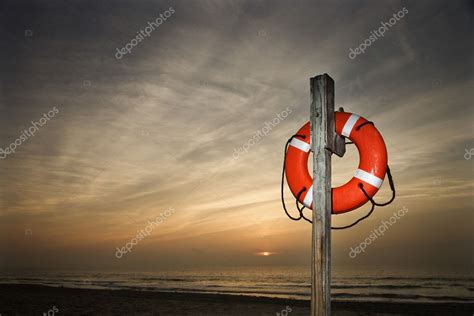 Life Saver On Beach — Stock Photo © Iofoto 9498349