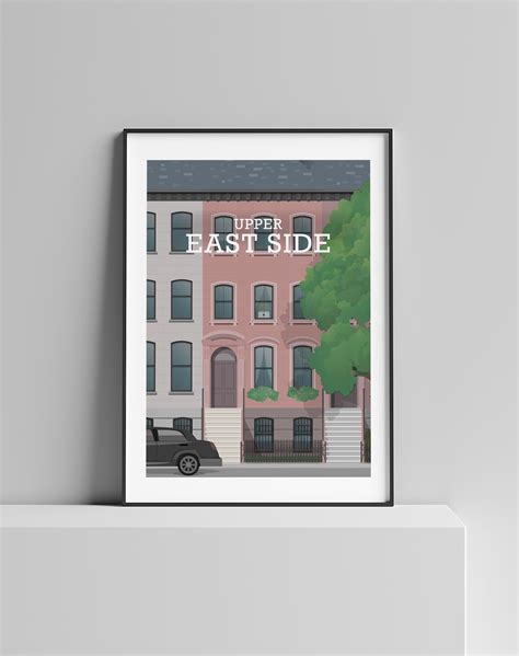 sex and the city print perry street new york poster just like that hill view prints