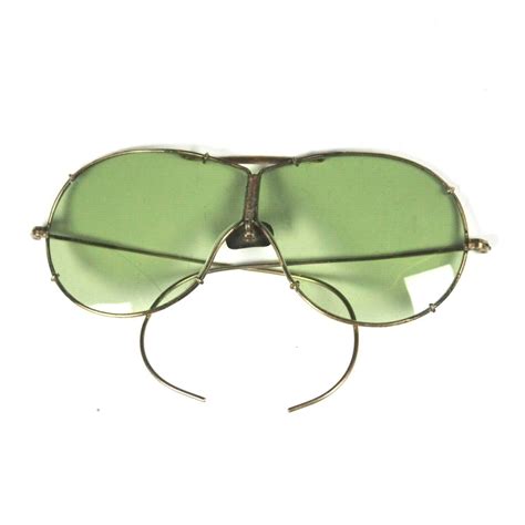 pre wwii american optical ao d 1 d1 style sunglasses pilot 1 10th 12k gf aviator ebay