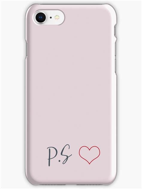 Ps I Love You Iphone Cases And Skins By Kathrinlegg