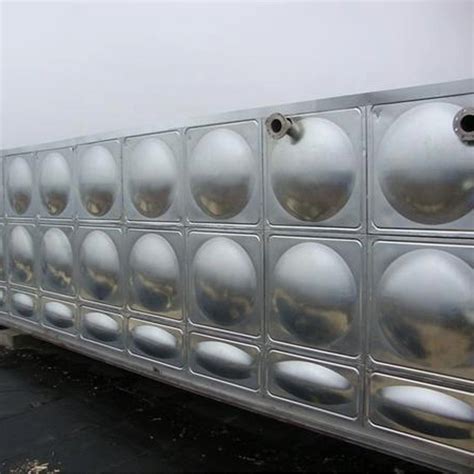 Ss304ss316 Welded Or Bolted Stainless Steel Panels Water Tank Pressed