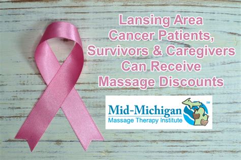 Lansing Area Cancer Patients Survivors And Caregivers Can Receive Massage Discounts All Body