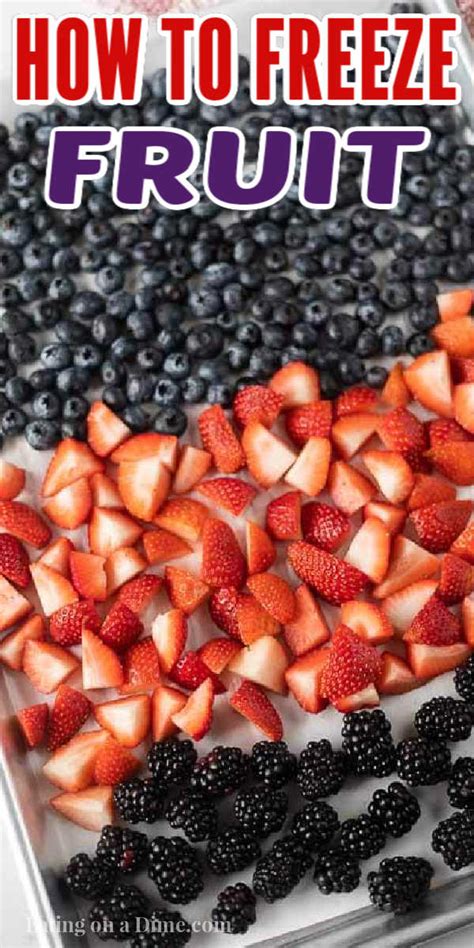 How To Freeze Fruit How To Freeze Fruit For Smoothies And More