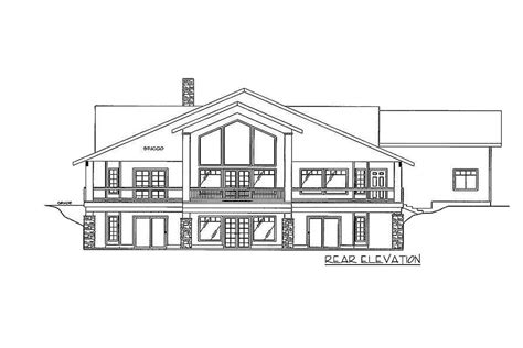 Plan 35520gh Mountain House Plan With Finished Lower Level Mountain