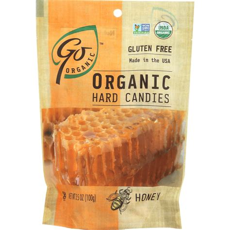 Go Organic Hard Candy Honey 35 Oz Case Of 6 Packaged Candy Foodtown