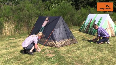 Easy Camp Image Tent Pitching Video Just Add People YouTube