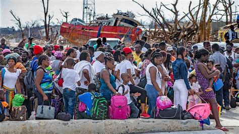 Hurricane Dorian Bahamians Want Out Relief Efforts Escalate Miami