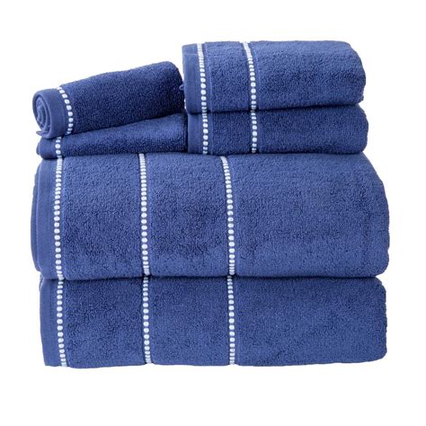 Just make sure to use low heat for microfiber. Lavish Home 100% Cotton Zero Twist Quick Dry Towel Set in ...