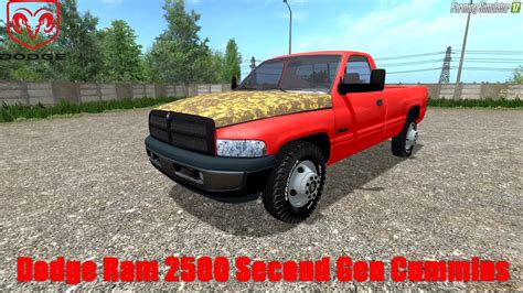 Dodge Ram 2500 Second Gen Cummins 1994 V10 For Fs 17 Simulator Mods