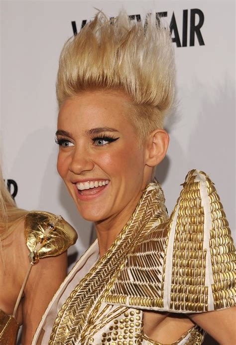 Mim Nervo Short Hairstyle Trendy Spiked Haircut For Women Hairstyles