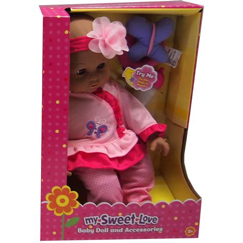 My Sweet Love 14 Baby Maggie Doll Hot Pink African American