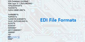 Pcb (printed circuit board) is a file format used for storing printed curcuit board desings. History of EDI File Formats -PCB Manufacturer MADPCB