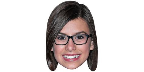 Madisyn Shipman Glasses Celebrity Mask Celebrity Cutouts