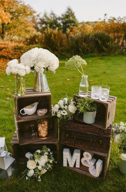33 Trendy Rustic Crate Decor Display Wedding Ideas Wooden Crates