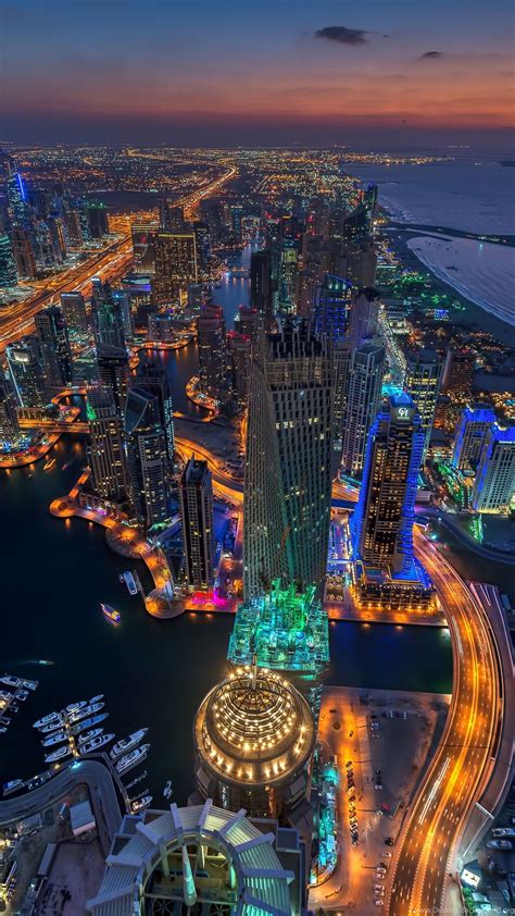 Dubai Marina In United Arab Emirates City Life Photography Travel