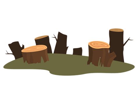 Best Premium Deforestation Illustration Download In PNG Vector Format