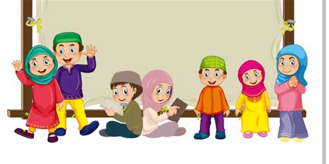 Download Vector Kartun Anak Muslim Versi Corel Draw Sya Tutorial