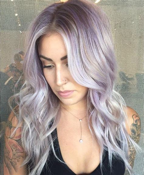 The 25 Best Purple Grey Hair Ideas On Pinterest Silver