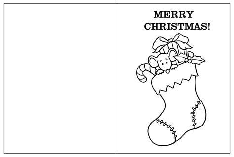 15 Best Printable Foldable Coloring Christmas Cards Pdf For Free At