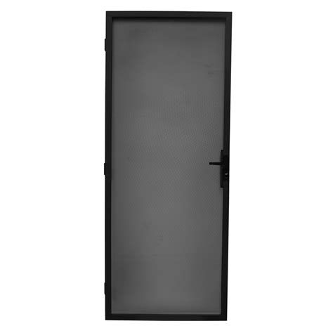 Bastion 2032 X 813mm Black Contemporary Metric Steel Frame Security
